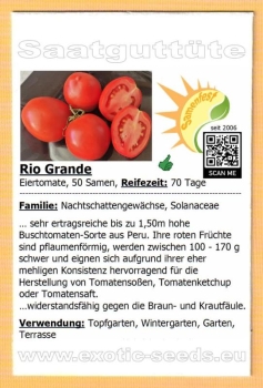 Tomate * Rio Grande * 50 Samen